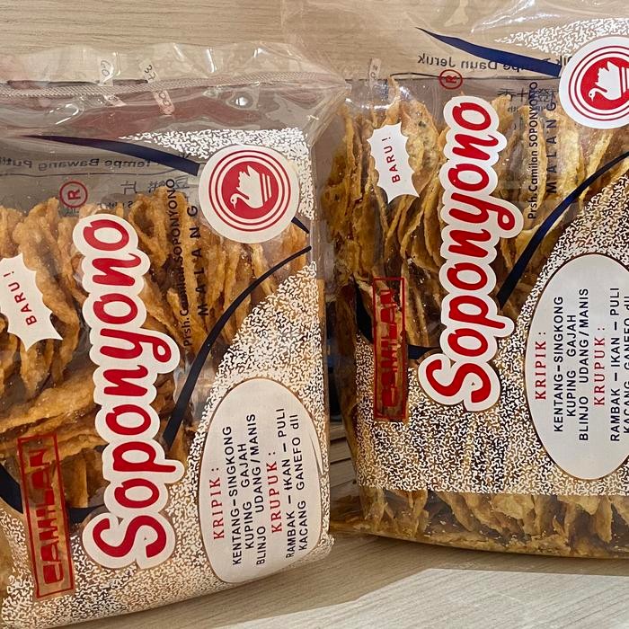 

Tempe Goreng Tepung Soponyono Bawang Putih / Daun Jeruk