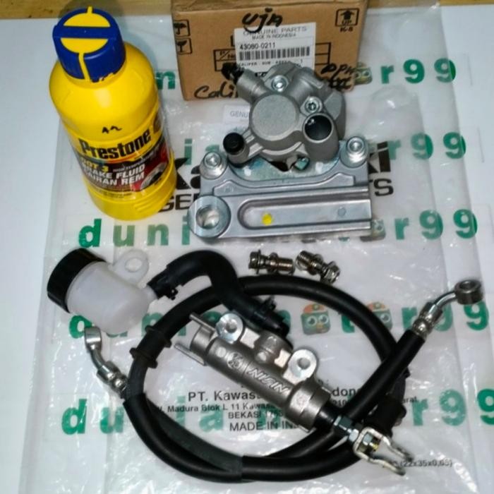 Paket Cakram Belakang Klx 150 Klx Dtracker Kawasaki Original