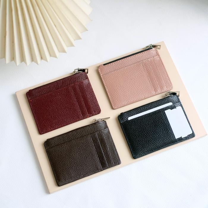 

OJ Card Holder Wanita Dompet Kartu Kulit Asli Sendy Leather WEST