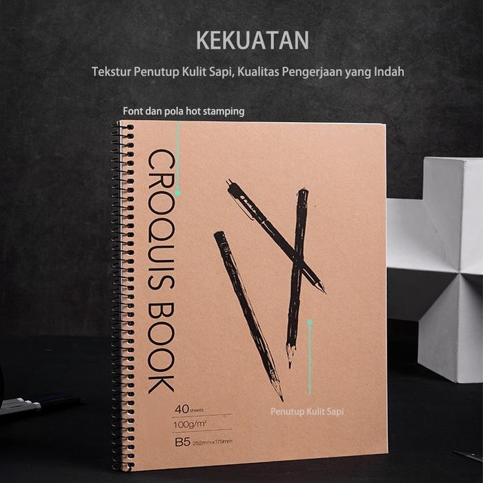 

OJ Buku Catatan Hard Cover DELI 7697 B5 Kertas Papan