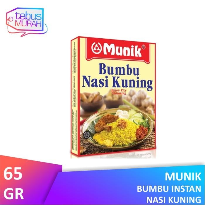 

Stok Baru Munik Bumbu Nasi Kuning 65gr