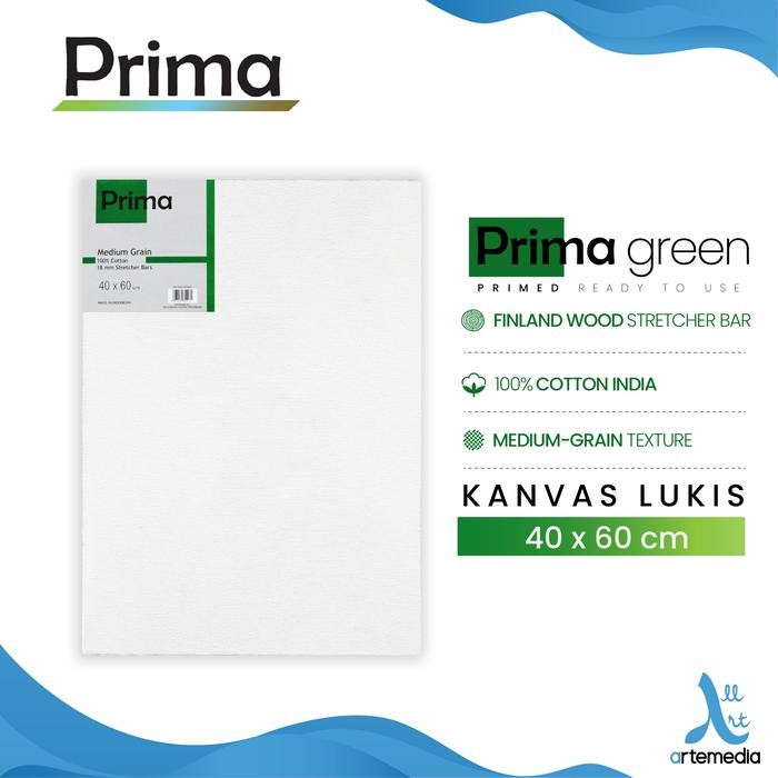 

Kanvas Lukis Prima Green 40X60Cm Cotton Canvas