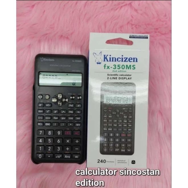 

KINCIZEN FX-350MS Kalkulator Scientific Fungsi Sama Casio FX350MS