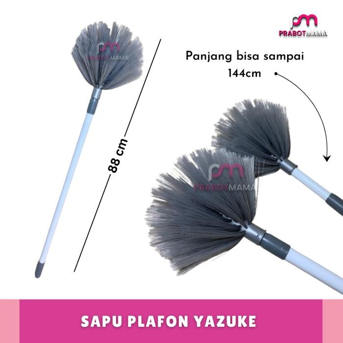Pilihan- Sapu Plafon Panjang Adjustable - Prabotmama / Kemoceng Panjang Pembersih Sawang Atap