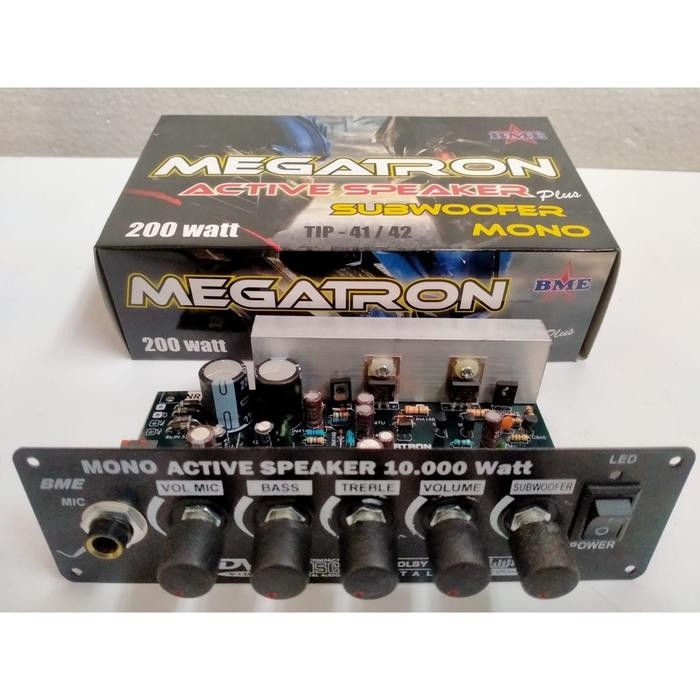 OJ Kit SPEAKER AKTIF MONO + SUBWOOFEER Plus MIC