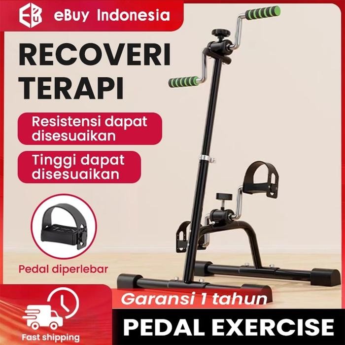 Ready Sepeda Statis-Alat Terapi Stroke Kaki Dan Tangan Olahraga Gym Fitness / Terapi Kaki dan Tangan