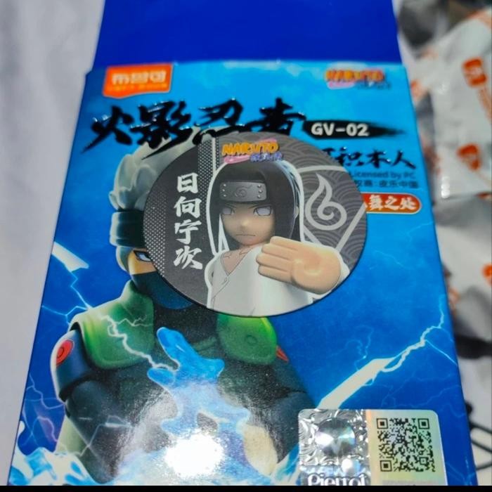 Blokees Original Open for Check Blind Box Naruto GV02 Hyuga Neji Figure