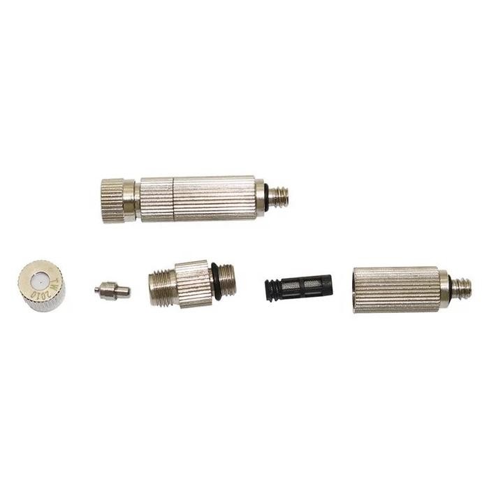 Mist Nozzle Kabut 0.1mm 3/16 inch Drat Ulir Sprayer 0.1 mm Misting Anti Drip Sprinkler Sprayer High