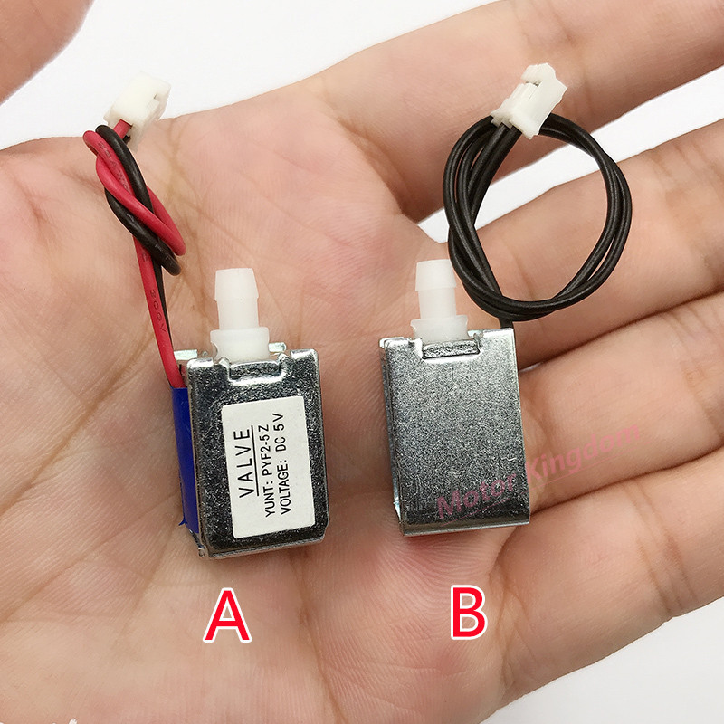 Merkuriusss Mini Electric Solenoid Valve DC 5V 6V Normally Closed N/C Micro Air Gas Flow Control Val