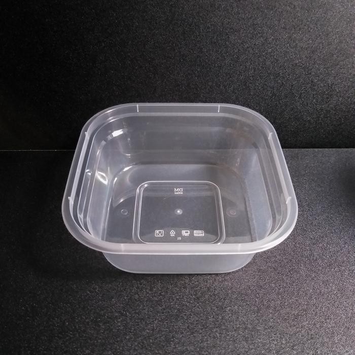Thinwall kotak SQ 600 ml/food container/microwave oven safe