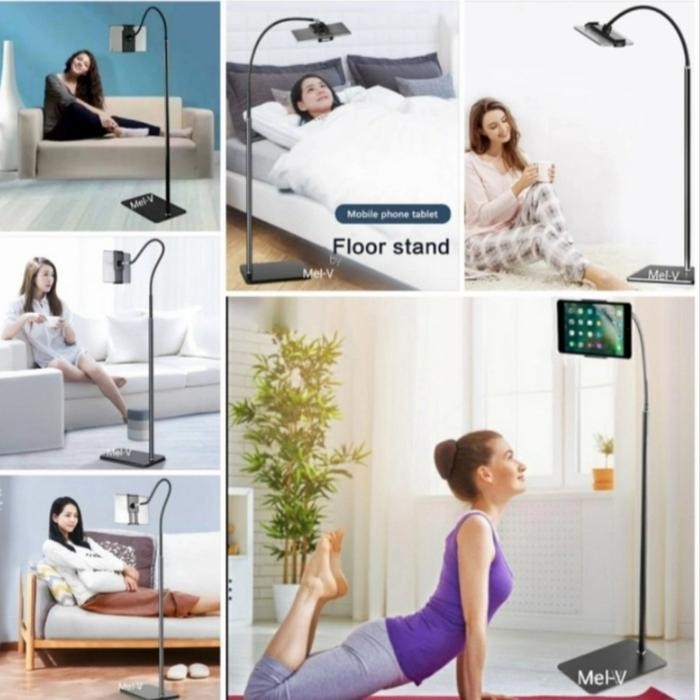 Jual Rugi Lazypod Stand Lantai 1.75M Holder Hp Tablet
