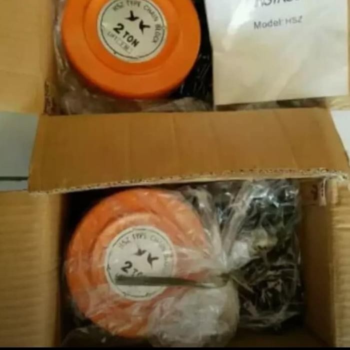 KATROL 2 TON 3 METER RANTAIN CHAINBLOCK TAKEL