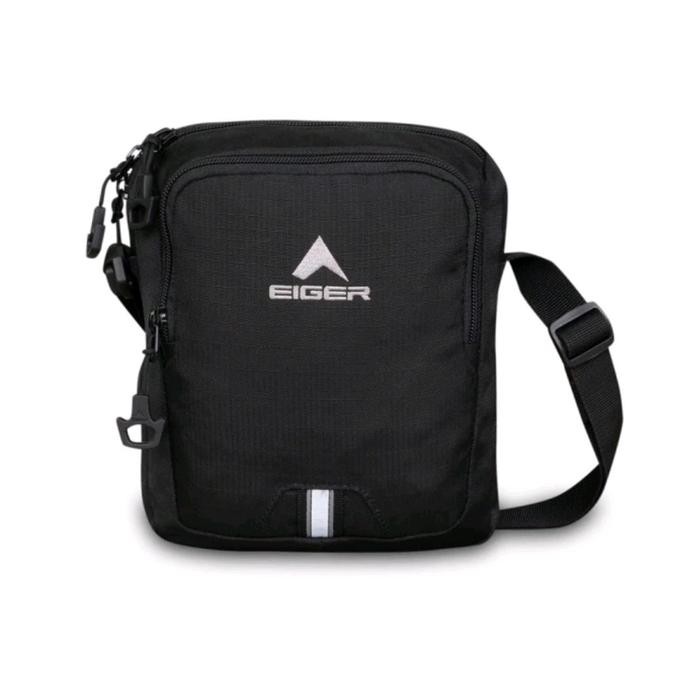 TAS SELEMPANG 3L EIGER TRAVEL POUCH 2F - HITAM