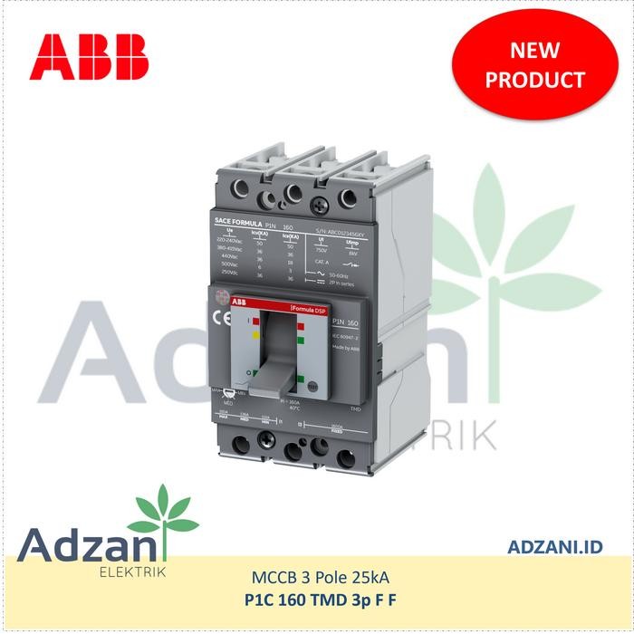 Abb Mccb 3P 80A 25Ka P1C Tmd 1Sda116234R1 Formula Dsp Breaker