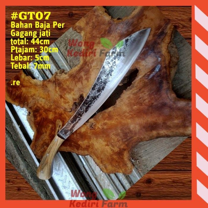 Golok Cacah Tulang Per Asli - Chopper Pemotong Kayu alat kebun - Golok Candong