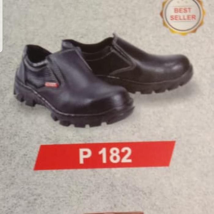 Terlaris Red Parker Safety Shoes Sz 43-44-45 Sepatu Safety Red Parker P 182 Terlariss 