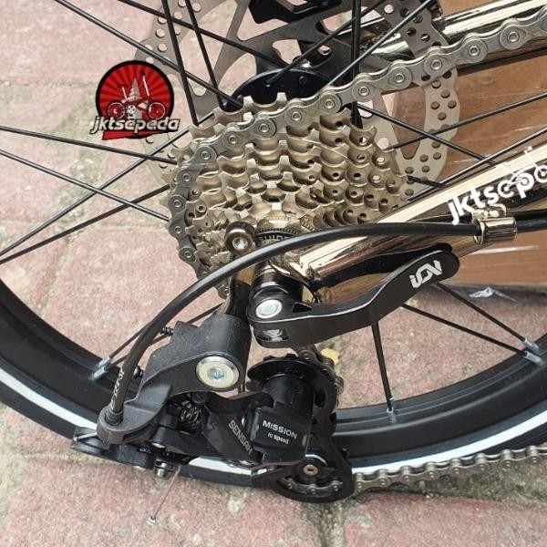 Sepeda Lipat Element Troy 10 Speed