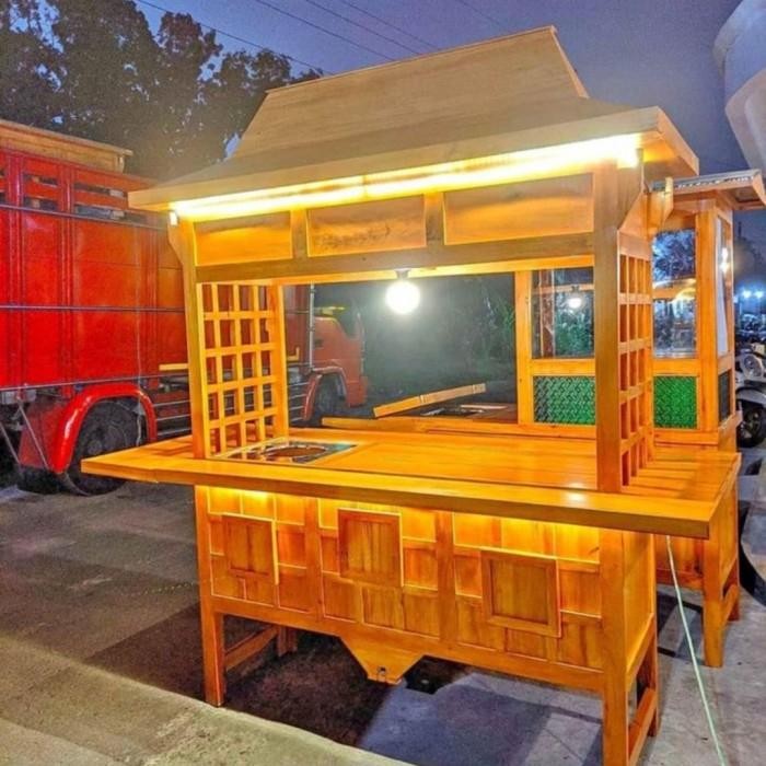 Ready Gerobak Angkringan Jepang Atap Joglo Unik