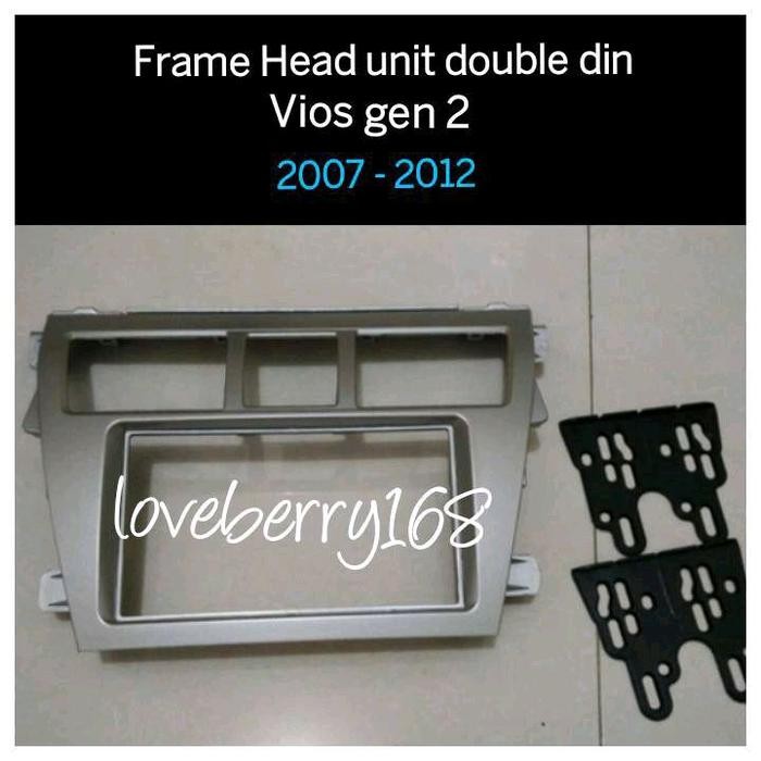 Jual Frame Head Unit Double Din Vios 2007 - 2011