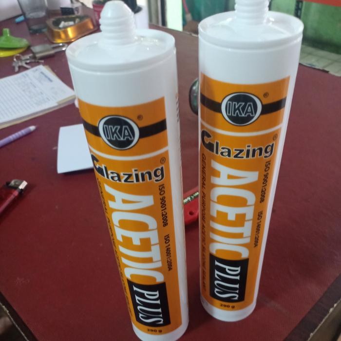 62eh- Silent Glazing Clear / Silent Perekat Kaca