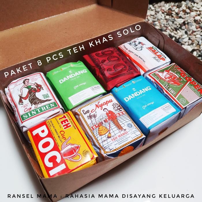 PROMO Teh Khas Solo Wagistel Paket Lengkap 8pcs Racikan Angkringan Wasgitel