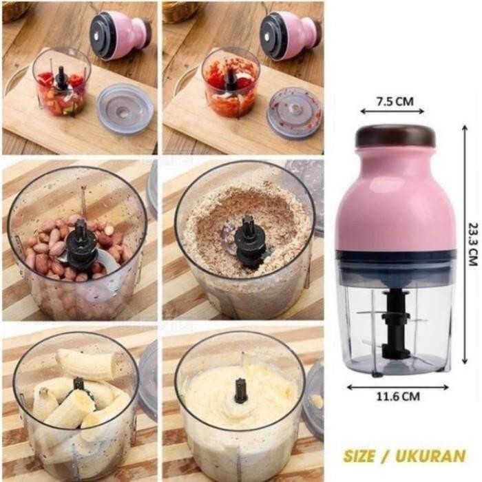 TERBARU HC BLENDER CAPSUL CUTTER QUATRE/BLENDER KAPSUL SERBAGUNA - PINK TERMURAH