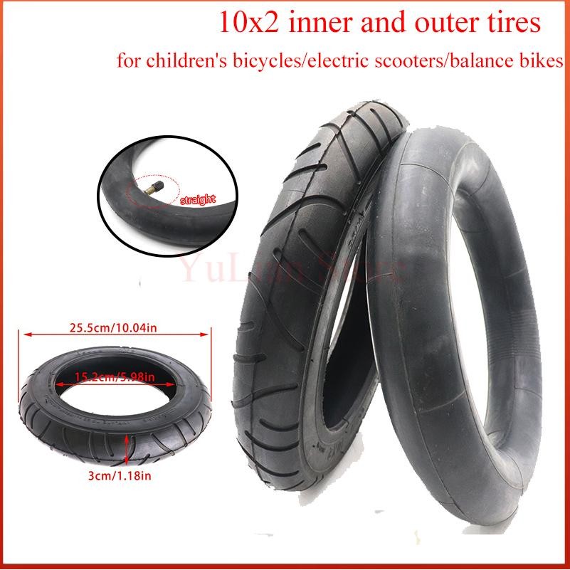 Electric Bicycle for Xiaomi Mijia M365 Mi Electric Scooters 10x2 inner outer tires 10 inch E-bike