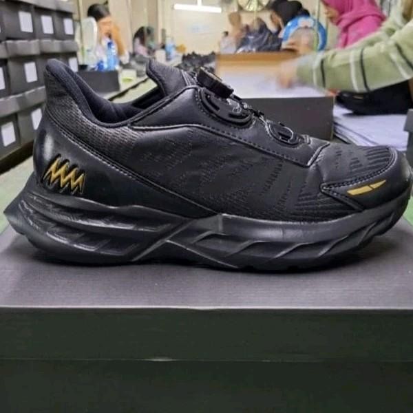 habibi Sepatu Exduma Sparco black Tali putar