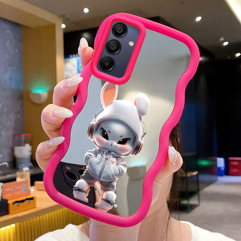 Casing Untuk Samsung A15 4G A15 5G M15 5G A25 5G Case Casing Mesin kelinci Pola HP Cesing Macaron Ka