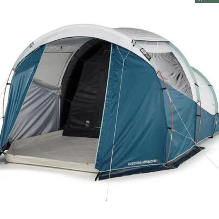 Tenda arpenaz 4.1 fresh and black tenda camping keluarga tenda kemping