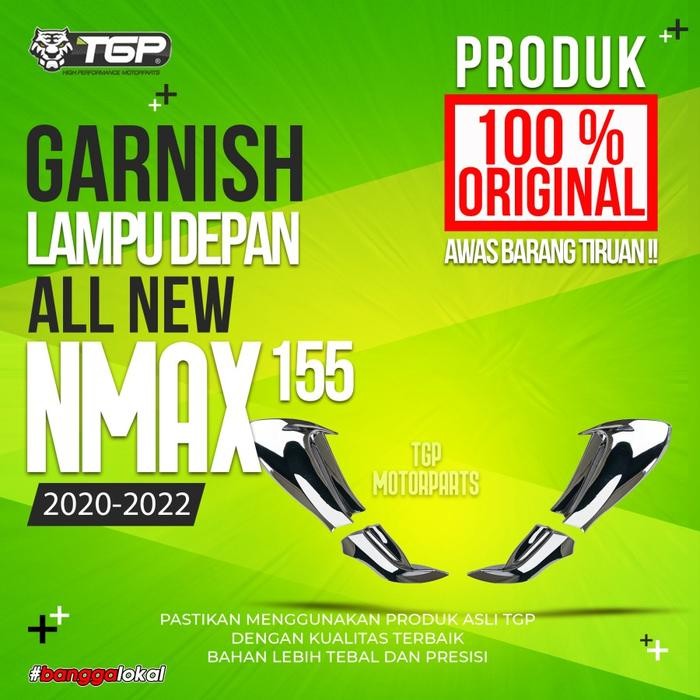 Garnish Lampu Depan All New Nmax 155 (2020 -2021) Aksesoris Variasi