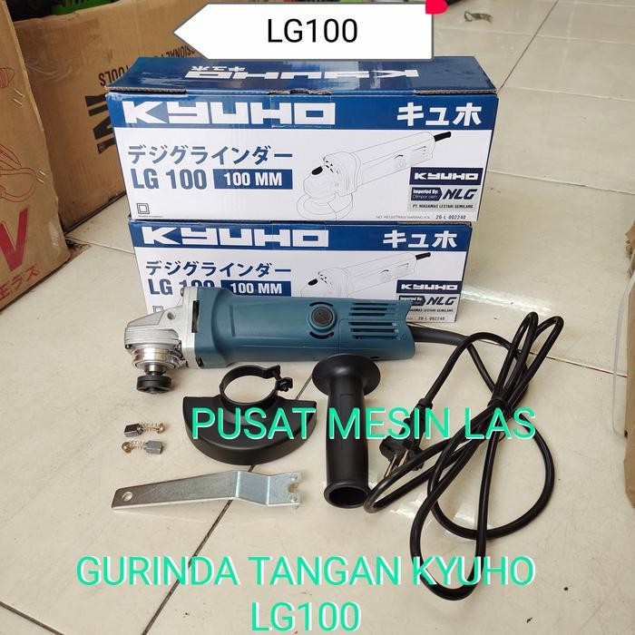 Mesin Gerinda Tangan Kyuho Lg100 / Gurinda Tangan Lg100 Kyuho