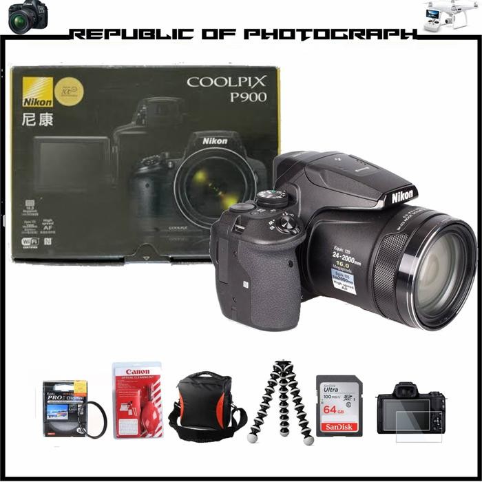 NIKON COOLPIX P900 / NIKON P900 / KAMERA NIKON COOLPIX P900