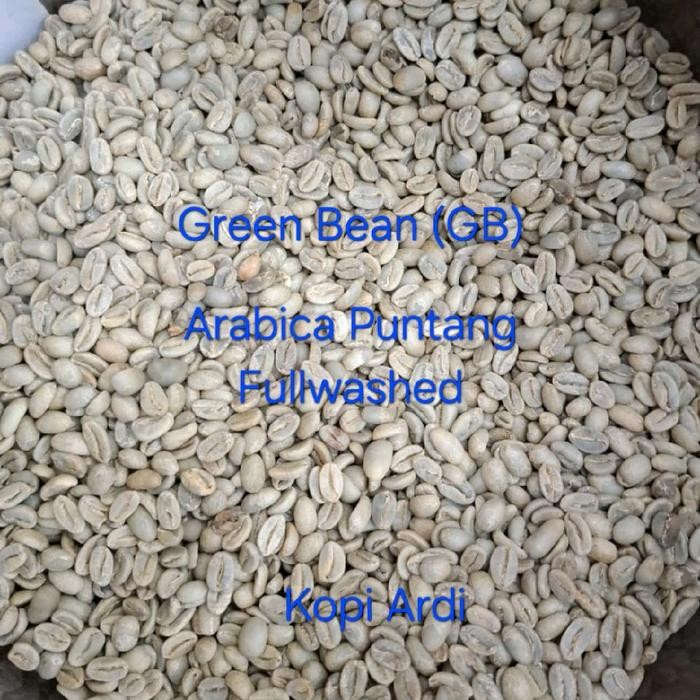 Biji Kopi Mentah/Green Bean(Gb) Arabica Gunung Puntang Fullwashed Jawa Barat Coffee Promo 