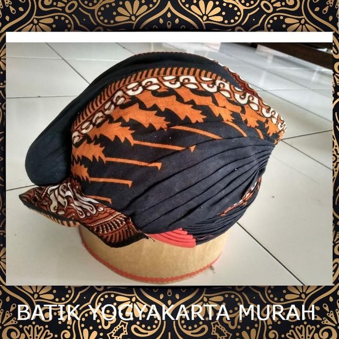 ASLI Blangkon Jogja alusan dewasa blangkon dalang blangkon solo baju adat READY STOCK