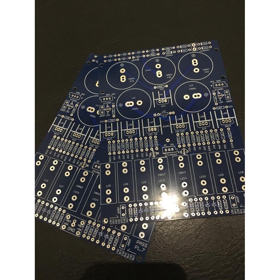 Class A SE MOSFET Pre-amplifier PCB based on Aleph P PASS P1.7 Preamp