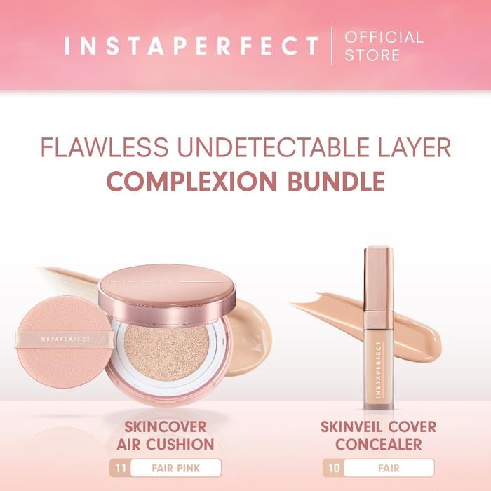 6wwm- Instaperfect Flawless Undetectable Layer Complexion Bundle (Skincover Air