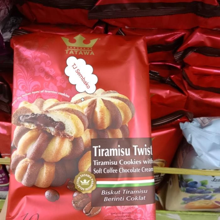 ORIGINAL BISKUIT TATAWA TIRAMISU COKLAT / BISKUIT MALAYSIA