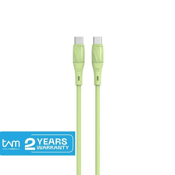 IT Trans Silica Cable C to C - Green