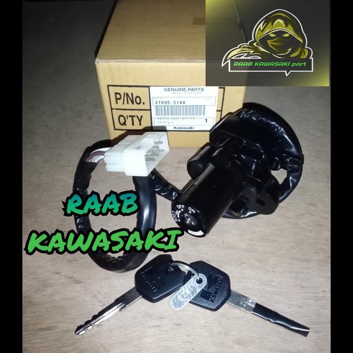 Kunci Kontak Ninja 250R Karbu/Ninja 250 Fi Old/Z250Fi Original Kawasaki