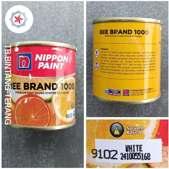 BEE BRAND 1000 UKURAN KECIL 100 CC CAT MINYAK BESI KAYU NIPPON PAINT