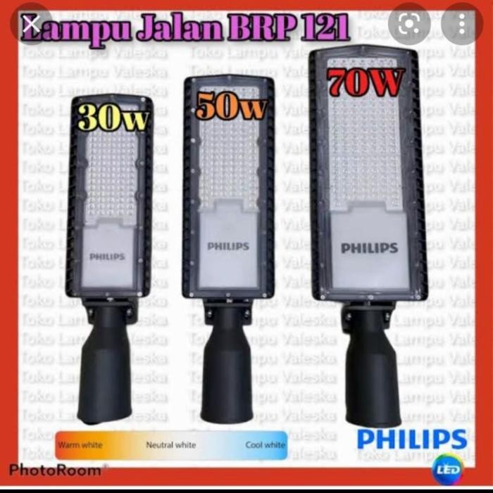 Lampu Jalan Philips Brp052 40W 40 Watt Pju Led Philips 40W Brp 052