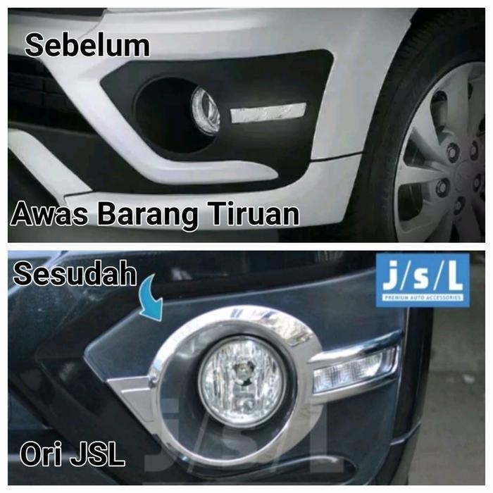 Ready COVER FOG LAMP TERIOS ADVENTURE RING FOG LAMP TERIOS ADVENTURE