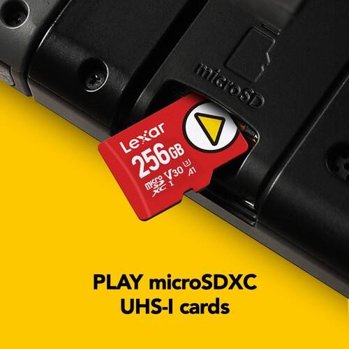 nwu8- Lexar Play Microsdxc Uhs-I A1 256Gb - Micro Sd 256 Gb