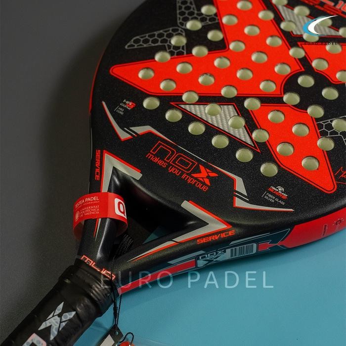Nox Ml10 Pro Cup Rough Round Advanced Fiberglass Padel Racket Original Best Seller