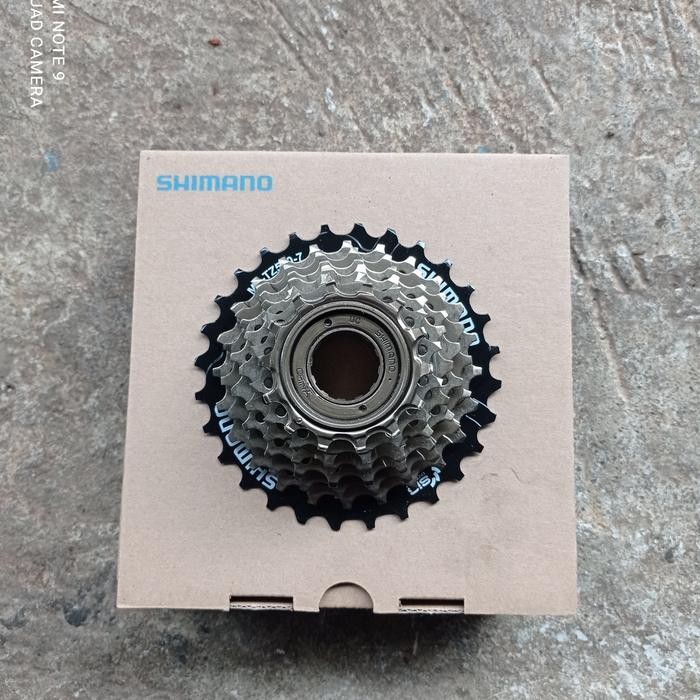 FREEWHEEL SPROCKET SHIMANO ORIGINAL 7SP 7SPEED 7 SPEED TZ500 14-28T ULIR DRAT