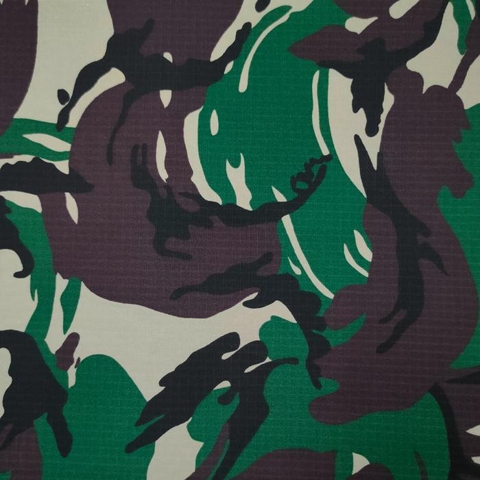 ASLI BAHAN KAIN LORENG TNI AD MALVINAS ANGKATAN DARAT GULUNGAN PREMIUM YARD READY STOCK