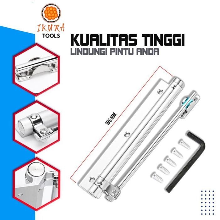 luqd- Door Closer Stick - Penahan Pintu Otomatis - Hidden Mini Door Closer