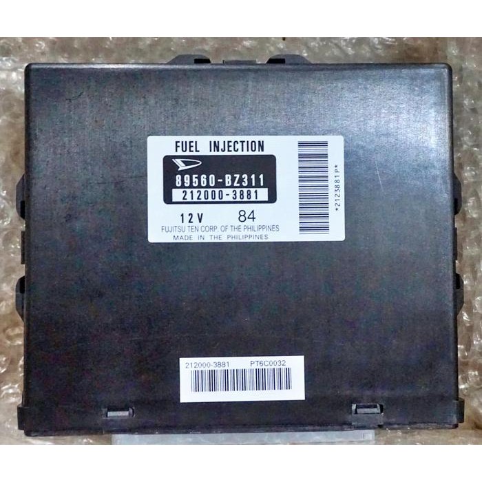 Jual Ecu Engine Control Unit Komputer Rush Terios 89560-Bz311 Bz310 Asli Kode 025