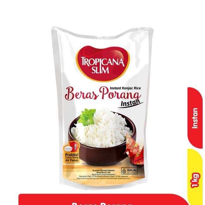 TROPICANA SLIM BERAS PORANG INSTAN 1KG 1000g Original tropicana slim PROMO Rice BERAS PREMIUM DIET